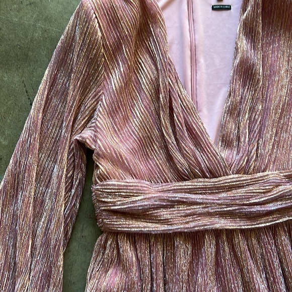 Retrofete Pink Shimmer dress - Picture 3 of 4